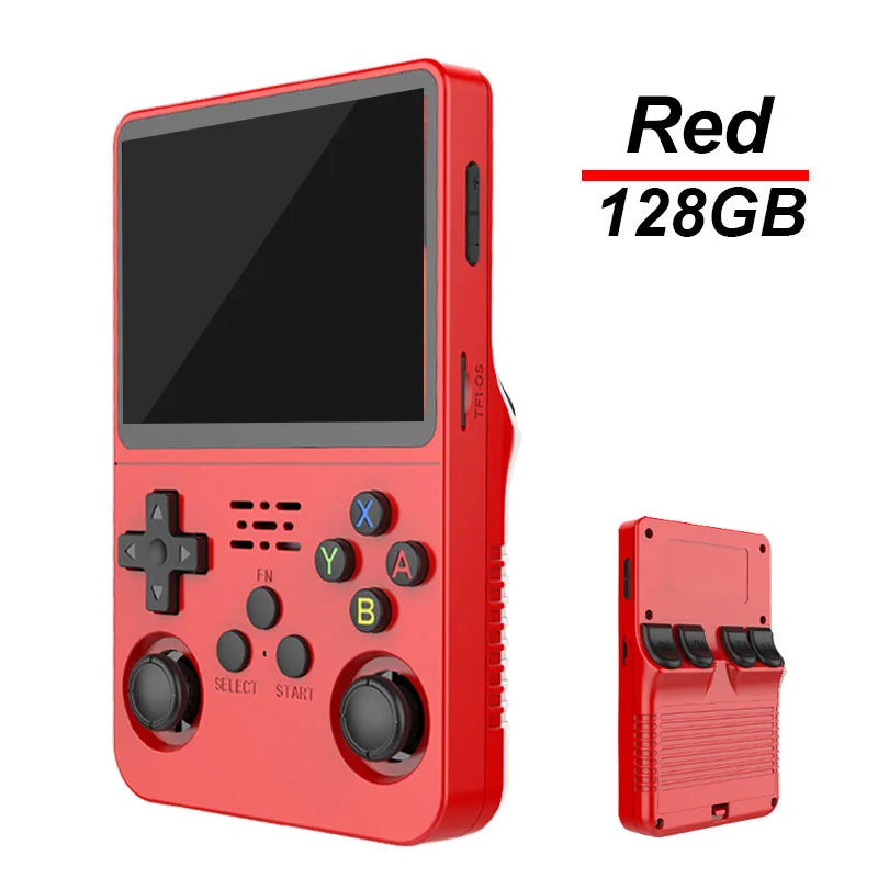 Handheld Game Console 3.5Inch IPS Screen 128G Classic Retro Consoles Arkos System Portable Pocket Video Game Player