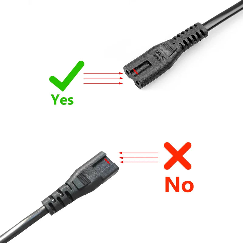 EU US Plug Car Truck Cable Wire 12V 24V 110V 220V Power Cord Adapter for Electric Lunch Box Food Warmer Container Cable Replace