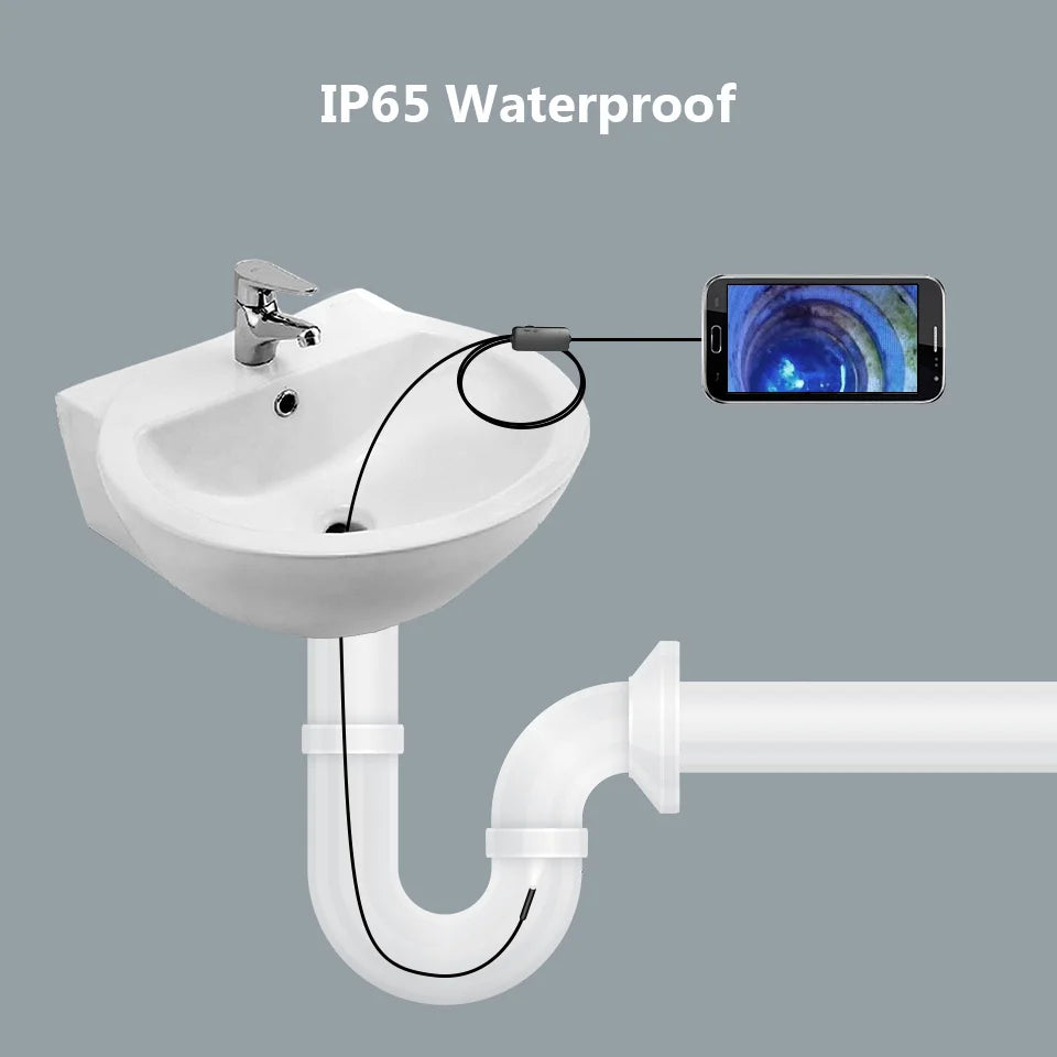 Mini Endoscope Camera Wifi Micro USB Connector Camera for IOS Android PC Soft Inspection Camera Borescope IP68 Waterproof