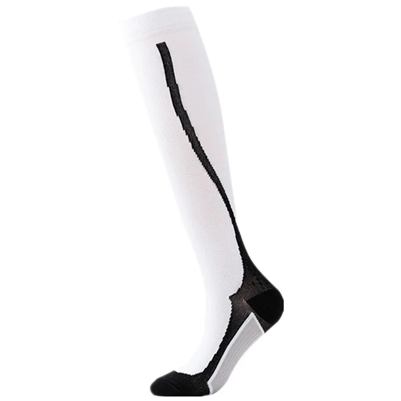 Antifatigue Unisex Compression Socks Flight Travel Anti-Fatigue Knee High Stockings anti Fatigue Magic Sock High Compression