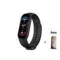 M6 Smart Watch Men Women Fitness Tracker Smartwatch Blood Pressure Heart Rate Monitor Fitness Band Smartbracelet for Android Ios