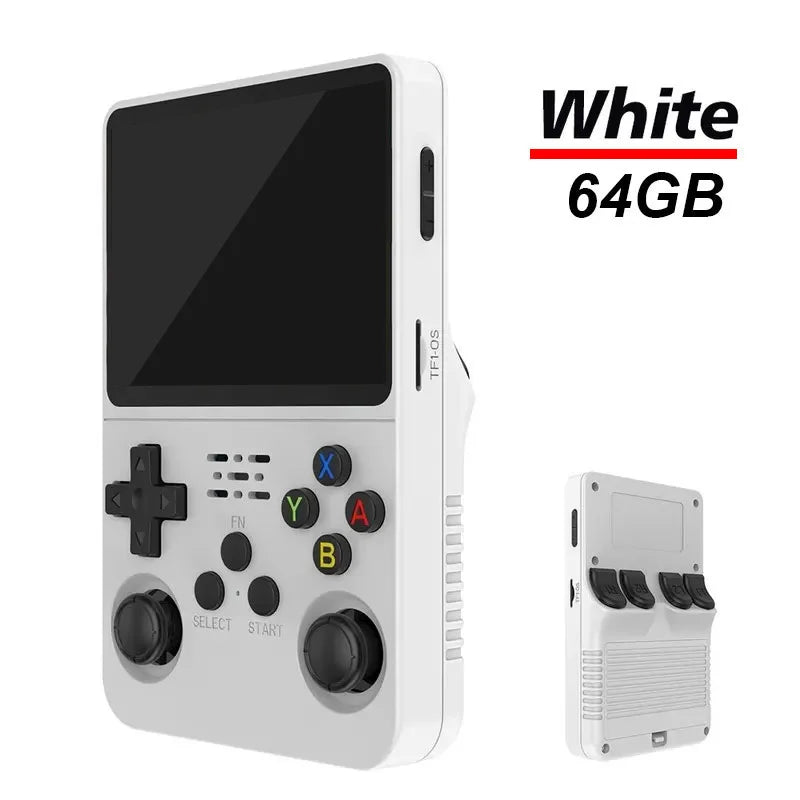 Handheld Game Console 3.5Inch IPS Screen 128G Classic Retro Consoles Arkos System Portable Pocket Video Game Player