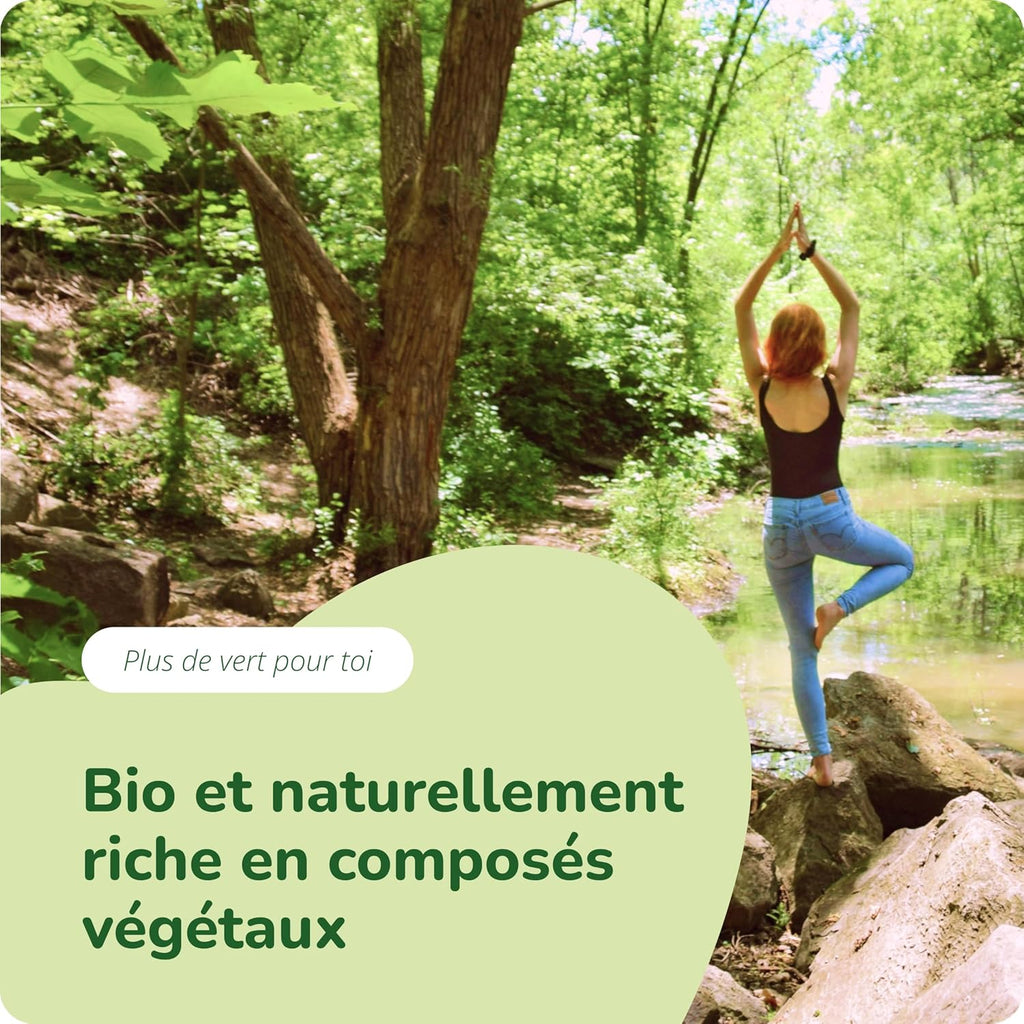Moringa BIO 1800 Mg | 270 Gélules Vegan | SUPERFOOD : Multivitamines Et Minéraux Naturels | Antioxydant + Energie | SANS ADDITIFS | ®