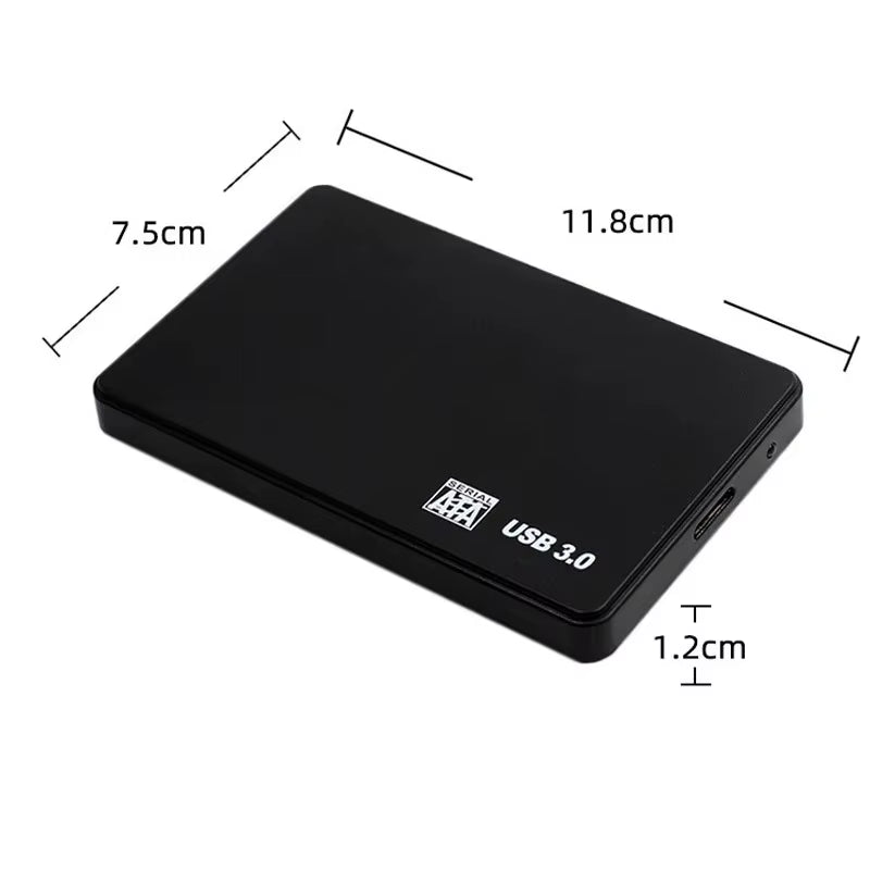 USB 3.0 to 2.5 Inch Hard Drive Case SATA HDD SSD Enclosure 5Gbps External Hard Drive Disk Box for PC Laptop Smartphone PC Laptop