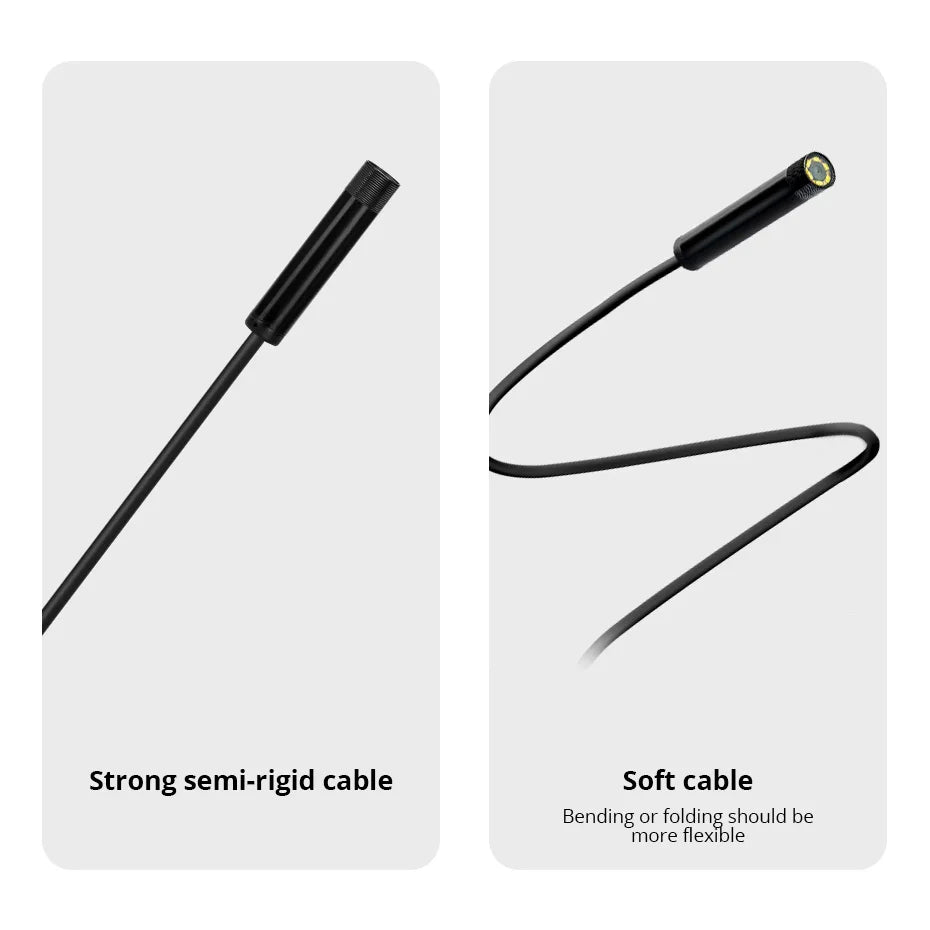 Mini Endoscope Camera Wifi Micro USB Connector Camera for IOS Android PC Soft Inspection Camera Borescope IP68 Waterproof