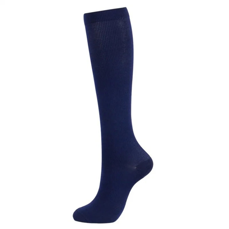 Antifatigue Unisex Compression Socks Flight Travel Anti-Fatigue Knee High Stockings anti Fatigue Magic Sock High Compression