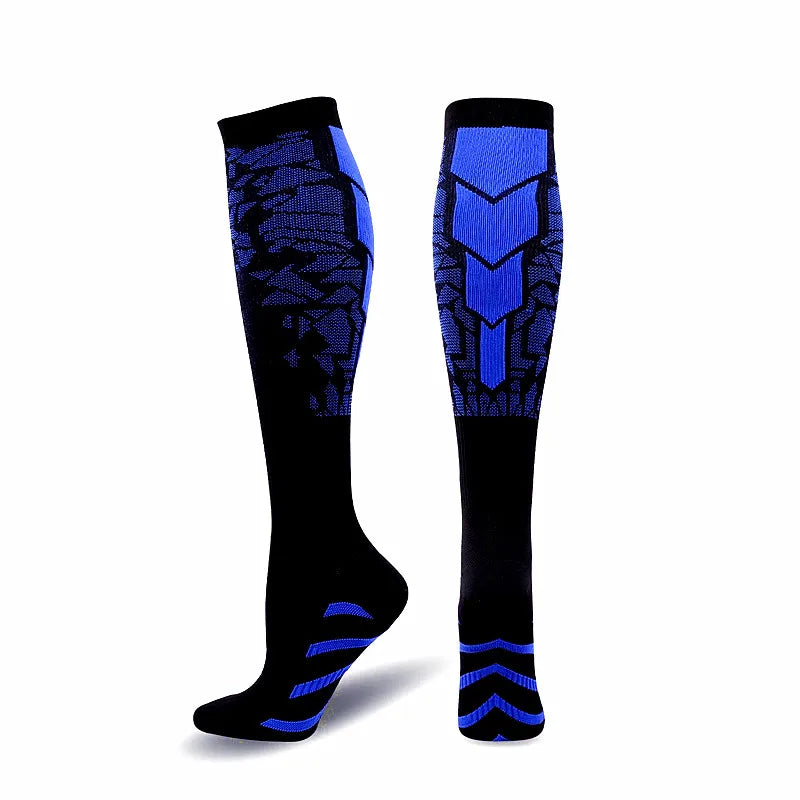 Antifatigue Unisex Compression Socks Flight Travel Anti-Fatigue Knee High Stockings anti Fatigue Magic Sock High Compression