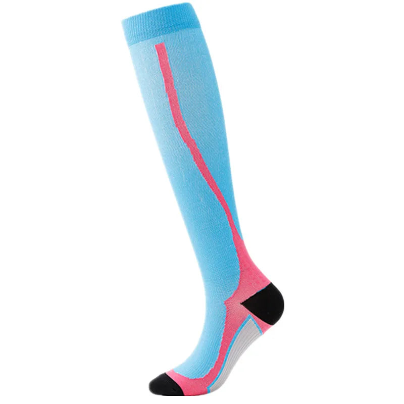 Antifatigue Unisex Compression Socks Flight Travel Anti-Fatigue Knee High Stockings anti Fatigue Magic Sock High Compression