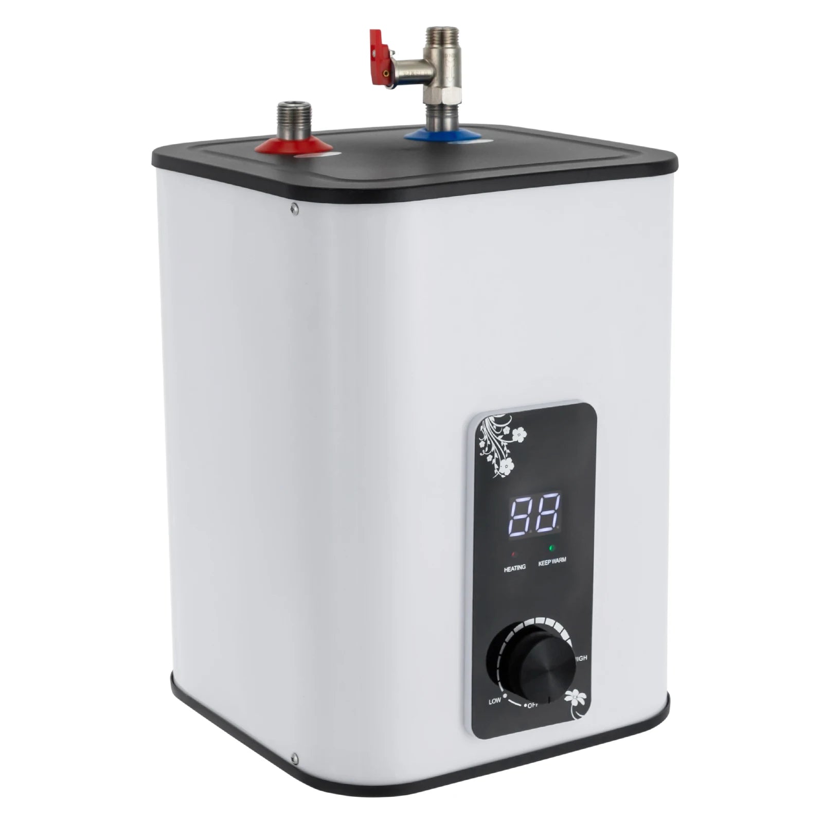 1500W Instant Electric Water Heater, Small Water Heater with Digital Temp Control 32-149°F for under Sink Kitchen Bath