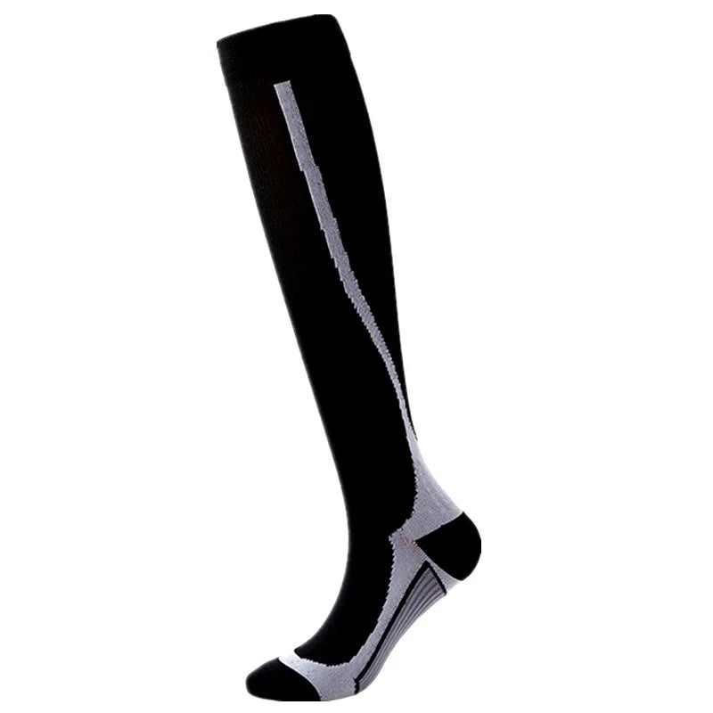 Antifatigue Unisex Compression Socks Flight Travel Anti-Fatigue Knee High Stockings anti Fatigue Magic Sock High Compression