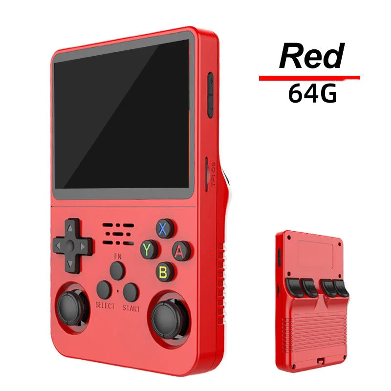 Handheld Game Console 3.5Inch IPS Screen 128G Classic Retro Consoles Arkos System Portable Pocket Video Game Player