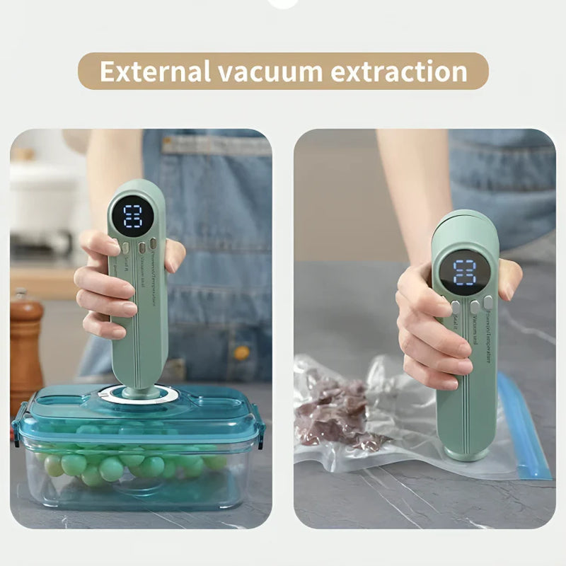 50% DE REMISE TEMPORAIRE | Vacuseal™ | Votre Gadget Incontournable Pour Un Scellage Hermétique Instantané !