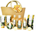 Coffret Soin Femme - 10Pcs Parfum De Vanille Coffret Beauté Bain Pour Femmes Avec Lotion Corporelle, Bain Moussant, Cadeau Saint Valentin, Idee Cadeaux Anniversaire Femme Maman