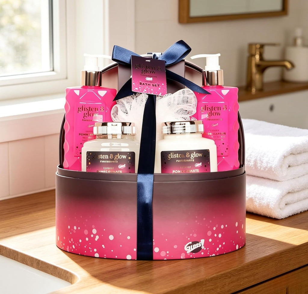 Coffret Bain – Moment Détente – Parfum Floral – Idée Cadeau Nature – Corbeille