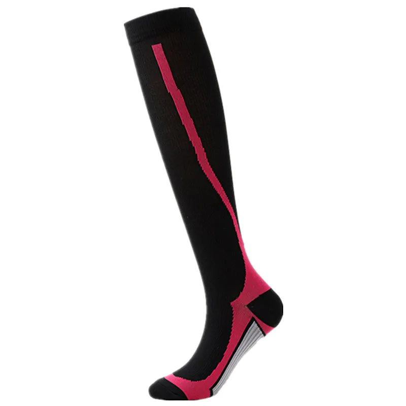 Antifatigue Unisex Compression Socks Flight Travel Anti-Fatigue Knee High Stockings anti Fatigue Magic Sock High Compression