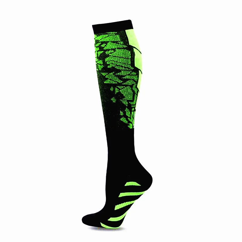 Antifatigue Unisex Compression Socks Flight Travel Anti-Fatigue Knee High Stockings anti Fatigue Magic Sock High Compression