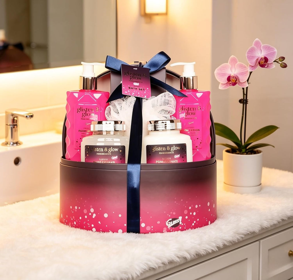 Coffret Bain – Moment Détente – Parfum Floral – Idée Cadeau Nature – Corbeille