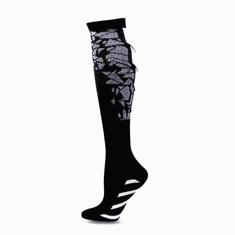 Antifatigue Unisex Compression Socks Flight Travel Anti-Fatigue Knee High Stockings anti Fatigue Magic Sock High Compression