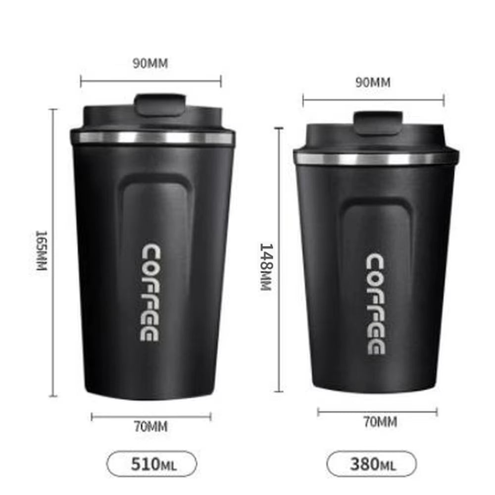 Stainless Steel Smart Coffee Tumbler Thermos Cup with Intelligent Temperature Display Portable Travel Mug 380Ml 510Ml