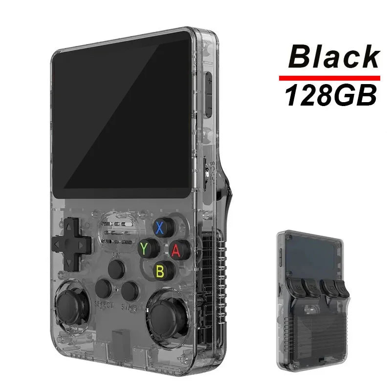 Handheld Game Console 3.5Inch IPS Screen 128G Classic Retro Consoles Arkos System Portable Pocket Video Game Player