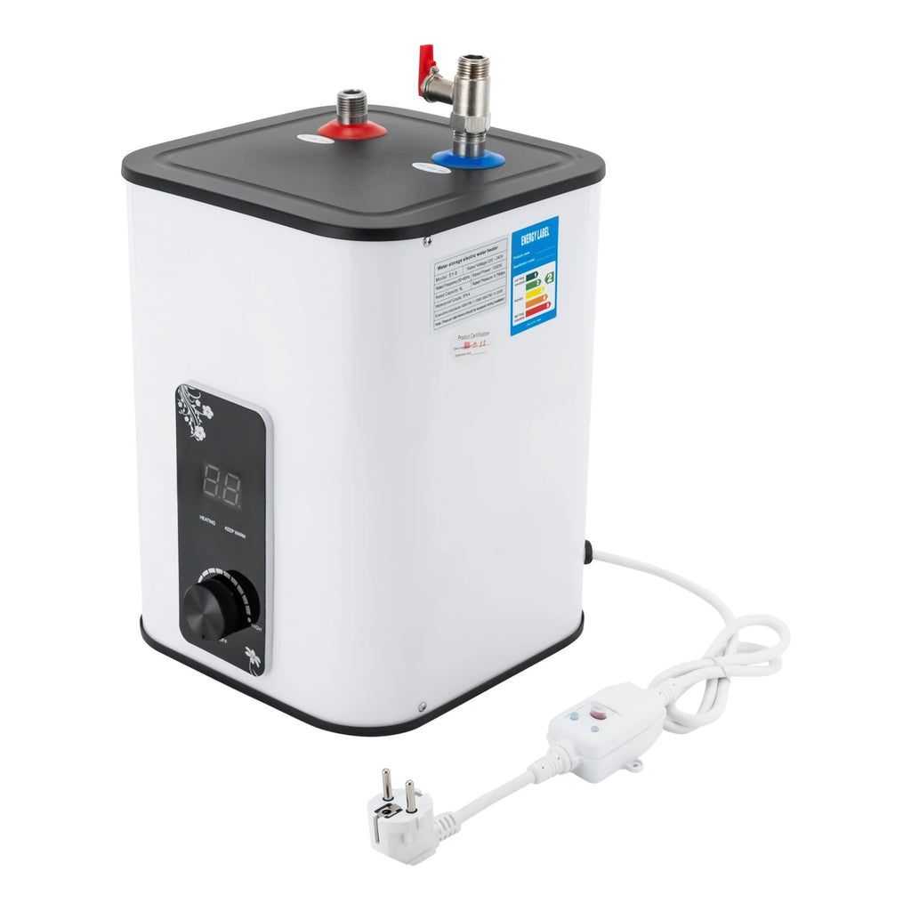 1500W Instant Electric Water Heater, Small Water Heater with Digital Temp Control 32-149°F for under Sink Kitchen Bath