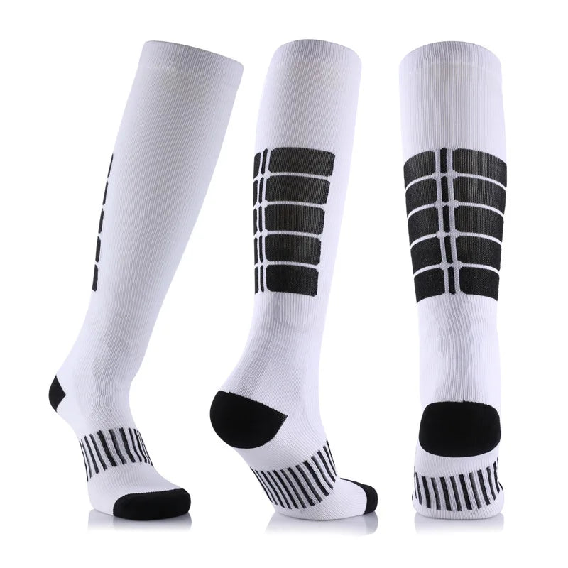 Antifatigue Unisex Compression Socks Flight Travel Anti-Fatigue Knee High Stockings anti Fatigue Magic Sock High Compression